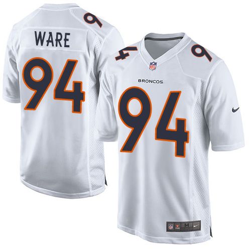 Nike Broncos #94 DeMarcus Ware White Youth Stitched NFL Game Event Jersey